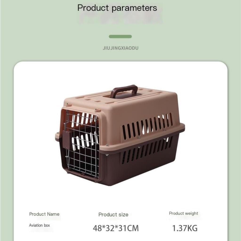 Cat Bags Pet Aviation Box Fence Car Dog Cage Multifunctional Portable Cat Bag Pet Cat Bag Dog Pet Aviation Box Bag for Cat(O) - Image 2