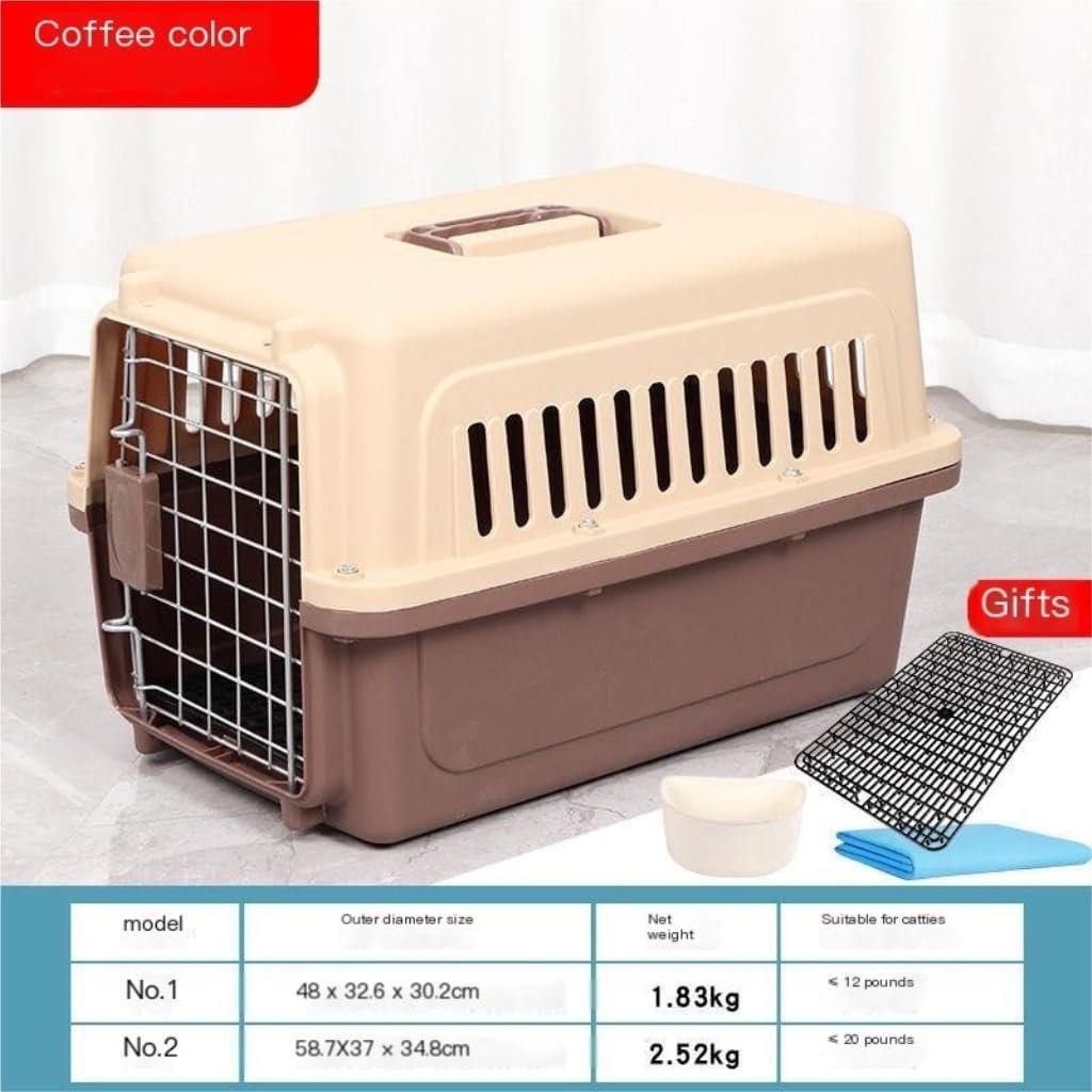 Travel Cat Bag Pet Airline Box Travel Boxes, Airline Boxes, Portable Pet Car Cat Cages, Portable Travel Cat Space Capsules Cat Bag - Image 2