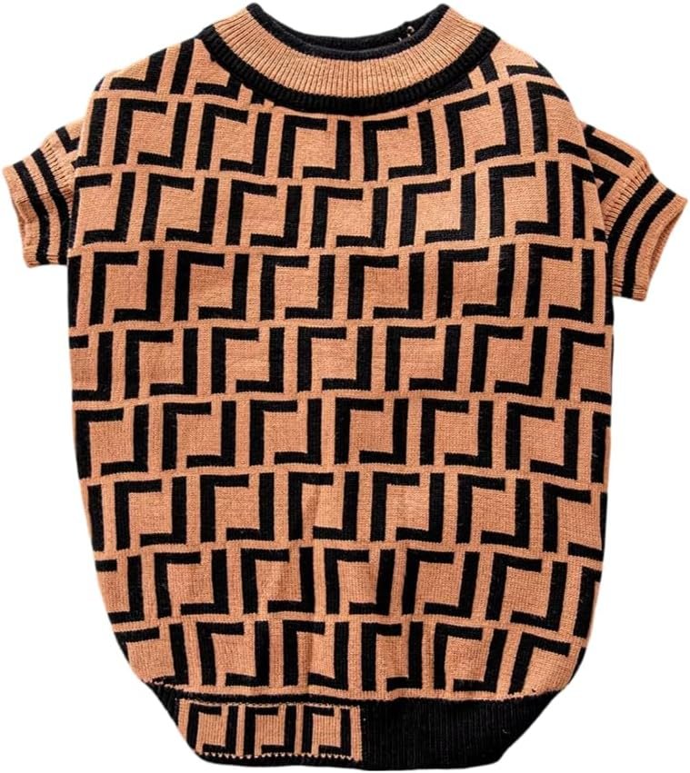 Designer Dog Clothes Sweater Shirt Outfit Small XS Teacup Cute Dogs Puppies French Bulldog Dachshund Chihuahua Cats Maltese Boy Girl (Small, ) - Image 2